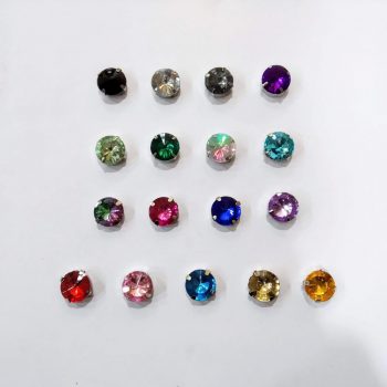 Gemas engarzadas Redonda 14 mm