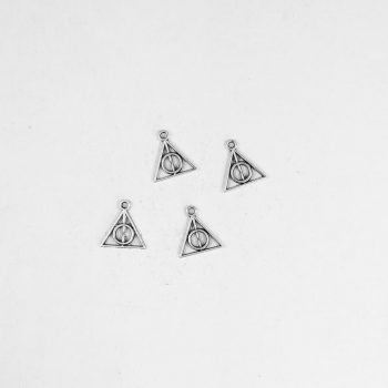 Dije chico reliquias de la muerte niquel x10