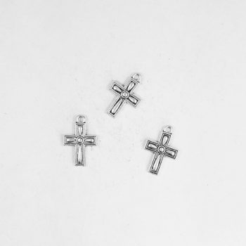 Dije cruz rectangulo doble faz x10