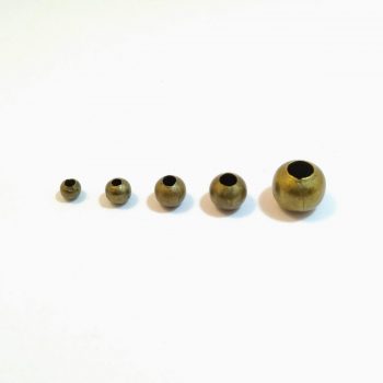 Bolitas de metal bronce