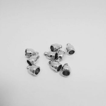 Capuchon plástico metalizado