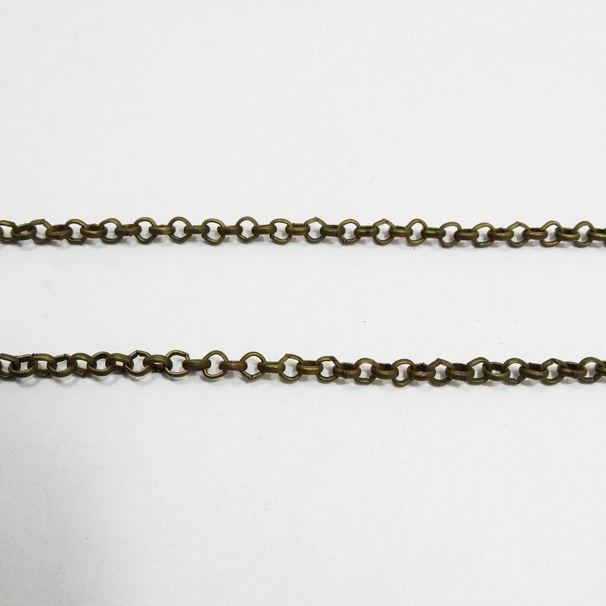 Cadena hierro rolo 4 bronce