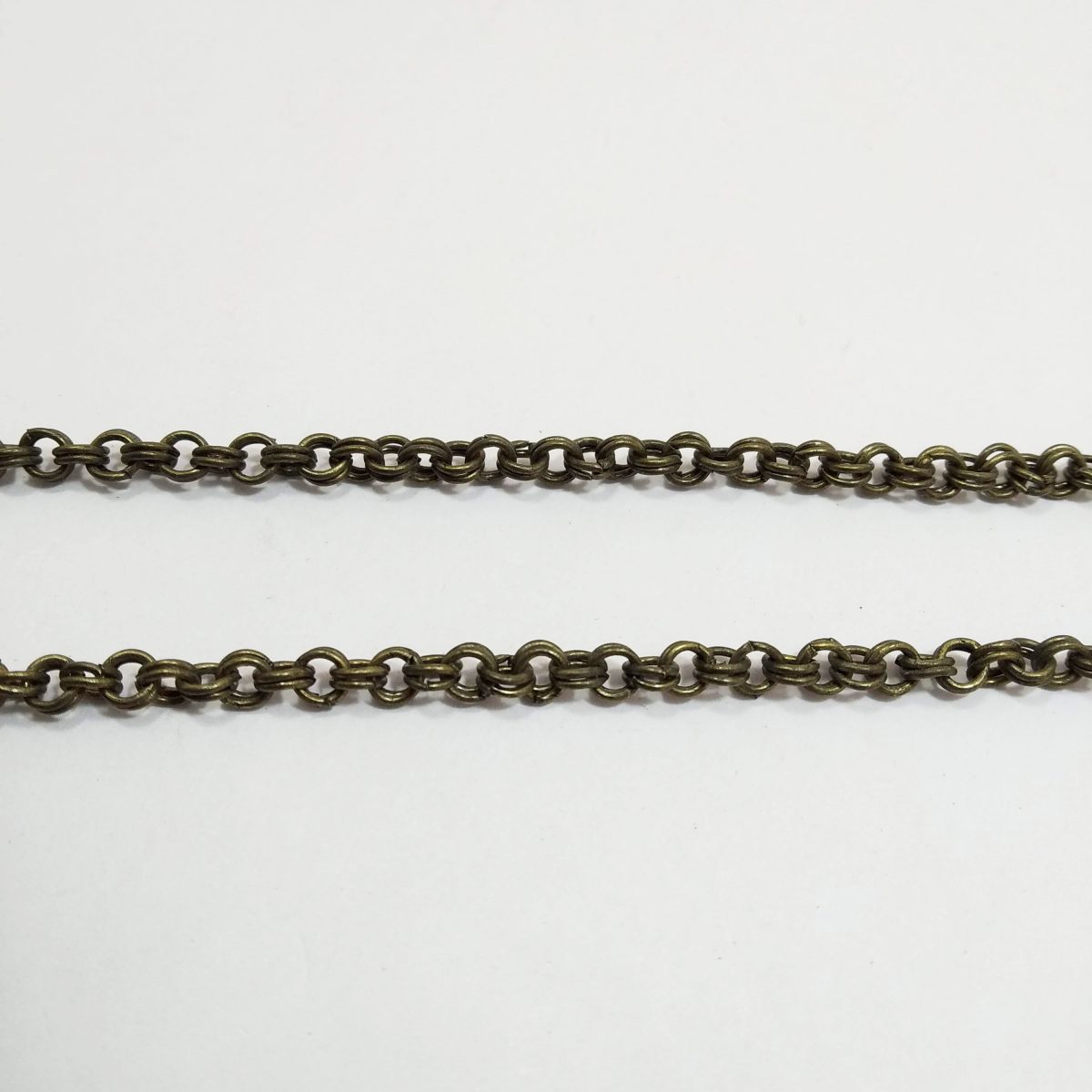 Cadena hierro forcet doble bronce