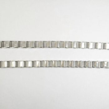 Cadena niquel cubo 8 mm
