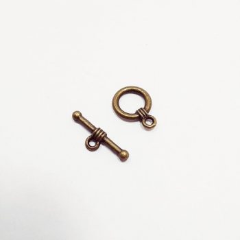 Cierre marinero bronce metal x10