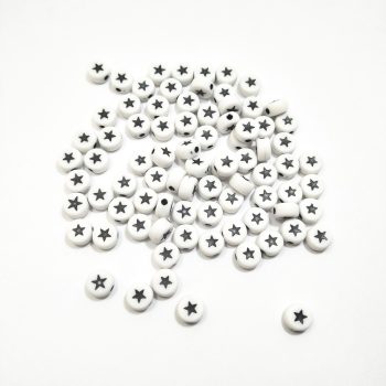 Pastillas estrellas negras x100u