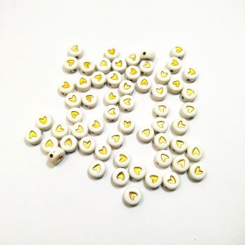 Pastilla corazon dorado x100u