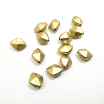 Separador acrilico mate rombo dorado x10grs