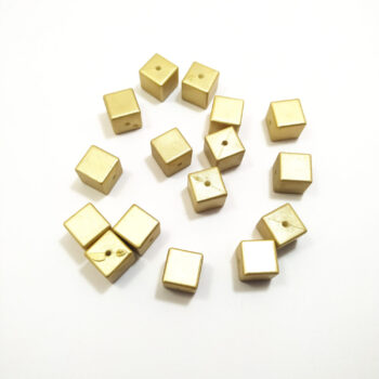 Separador acrilico dorado mate cubo x10grs
