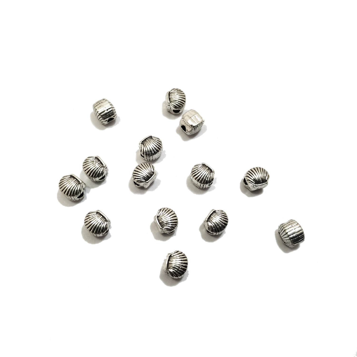 Separador metal almeja niquel x10u