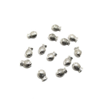 Separador metal pescado niquel x10u