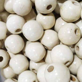 Bolon de madera 20 mm natural brillante x10u