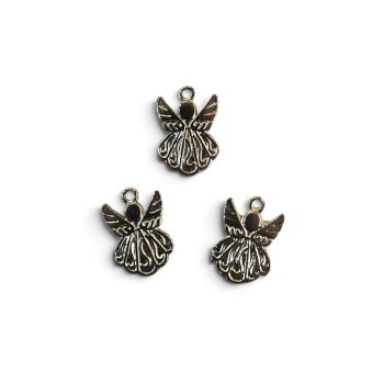 Dije fundicion niquel angel relieve x10