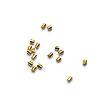 Aprieta tanza tubo oro laminado