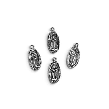 Dije fundicion medalla virgen niquel x10u